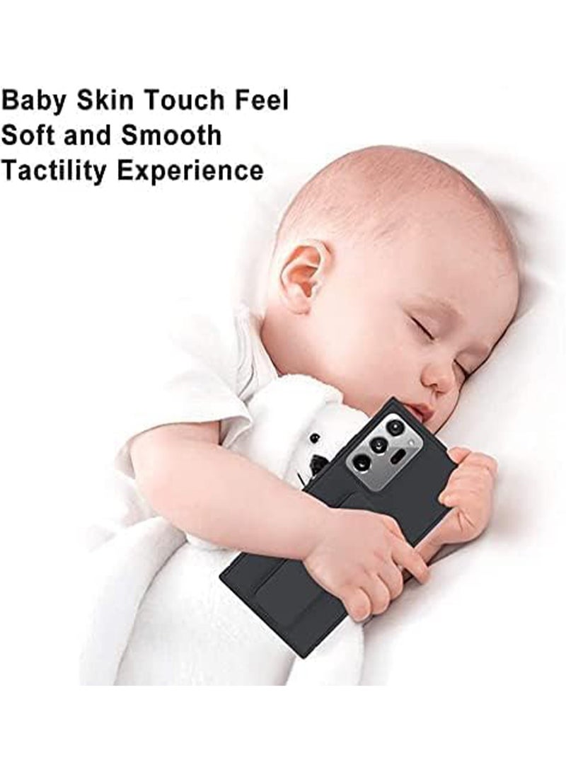 Aookay Case for Samsung Galaxy S25 Ultra Case with Hand Strap, Built-in Kickstand, Magnetic Stand Design Ultra-Slim Shockproof Silicone Cover for S25 Ultra (Black) - Image 2