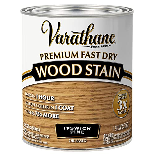 Varathane Premium Fast Dry Wood Stain, Quart, Ipswich Pine - Image 2