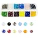 Gocelyn 2mm Crystal Glass Beads of Electroplate AB Color Faceted Rondelle Beads Natural Loose Beads Section for Women Jewelry Making DIY Bracelet Necklace Earrings Accessories - Image 2