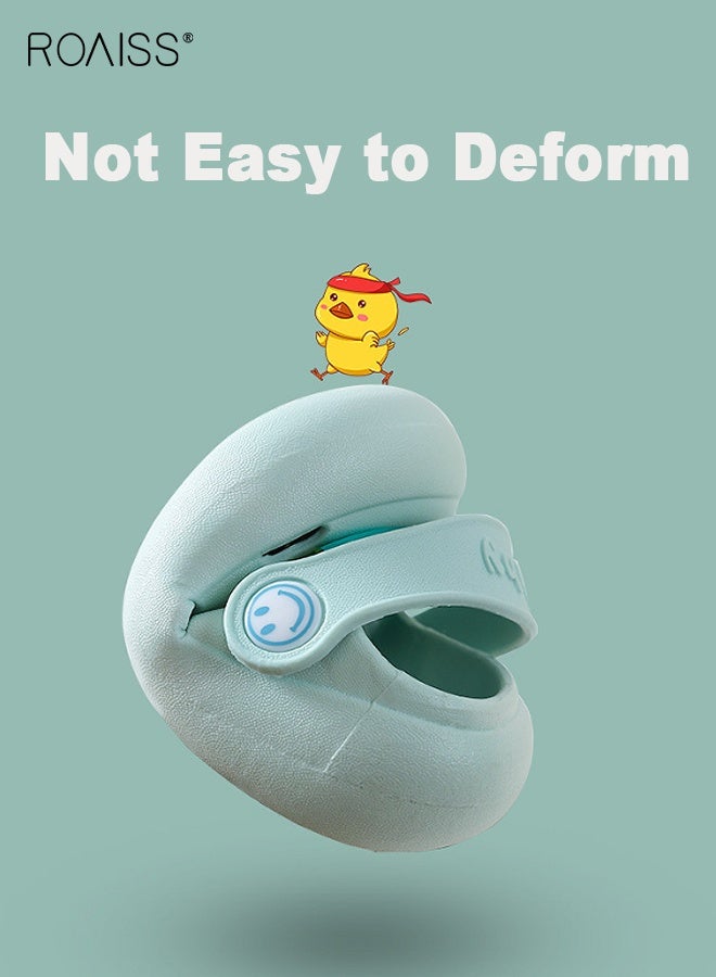 رويس صنادل صيفية للأطفال، قباقيب مريحة بنعل غير قابل للانزلاق، شباشب مسامية بتصميم كرتوني، أحذية شاطئية كاجوال للأطفال - Image 2