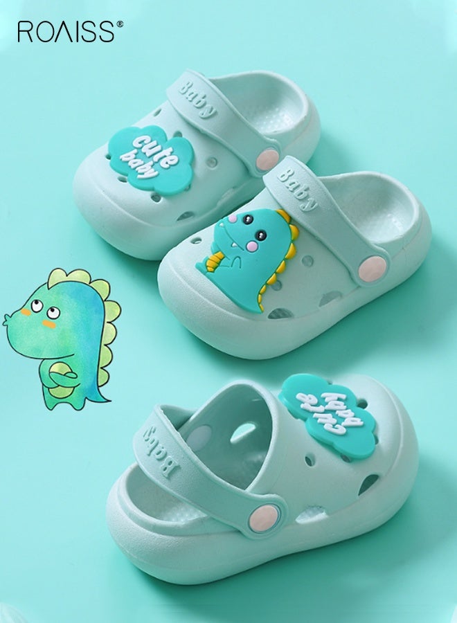 رويس صنادل صيفية للأطفال، قباقيب مريحة بنعل غير قابل للانزلاق، شباشب مسامية بتصميم كرتوني، أحذية شاطئية كاجوال للأطفال - Image 1