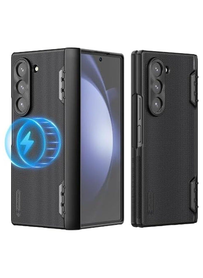 general Compatible with Samsung Galaxy Z Fold 6 5G Magnetic Case Wireless Charging Magsafe Case Matte anti-fingerprint of Galaxy Fold 6 - Image 1