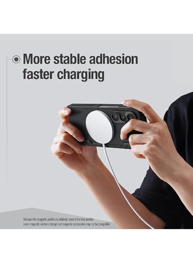 general Compatible with Samsung Galaxy Z Fold 6 5G Magnetic Case Wireless Charging Magsafe Case Matte anti-fingerprint of Galaxy Fold 6 - Image 2