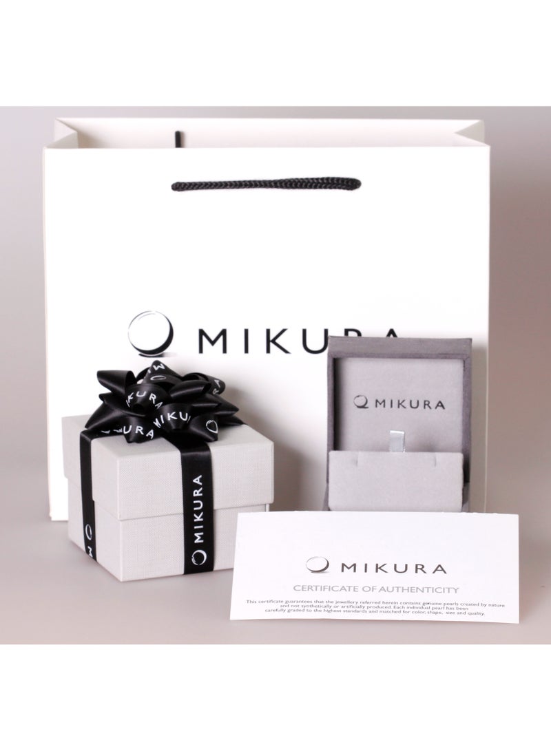 MIKURA Pendant, 18KW, Emerald  - Image 4