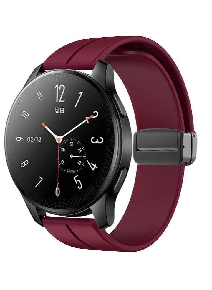 22mm Magnetic Sport Watch Band – Flexible Silicone Band for Men and Women - Image 2