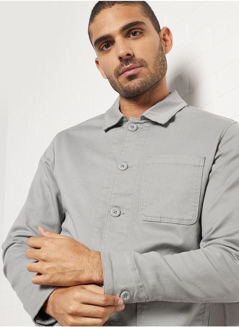 Essential Pocket Shacket