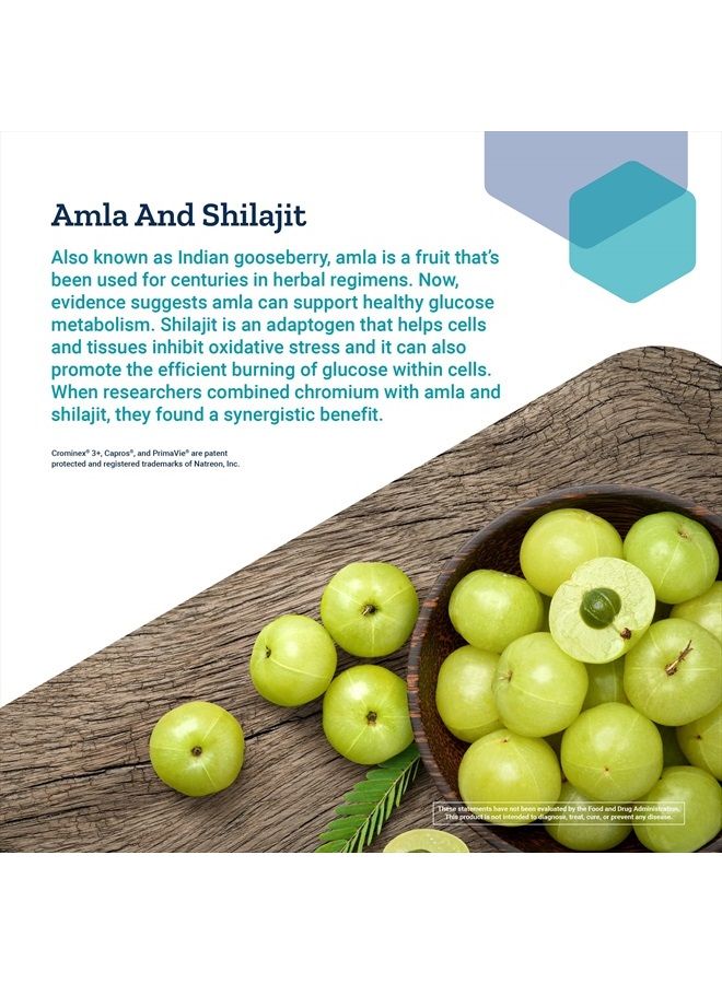 Life Extension الكروم المحسن مع كرومينكس 3+ 500 ميكروجرام - مكمل غذائي لإدارة الجلوكوز والكوليسترول - خالٍ من الجلوتين وغير معدّل وراثيًا - 60 كبسولة نباتية - Image 5