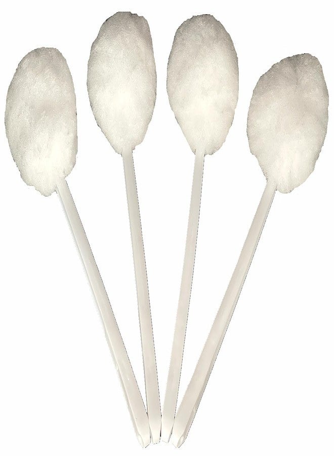 Picmoo Bowl Brush Toilet Cleaning Brush Set Soft Polyester Head 15x5 inches White (4PacK) - Image 1