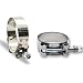Jersvimc 2Pcs 1 12 Inch TBolt Hose Clamps for Range 4349mm Stainless Steel T Clamp Adjustable Turbo Clamps Intercooler Hose Clamp for 15 ID - Image 2