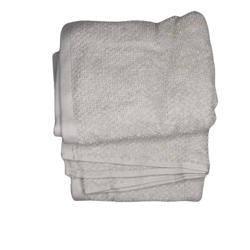 LookTrendyNow Super Soft Microfiber Gym Towel Hand Towels Workout Towels Light Grey 41X61 cms Pack of 2 - Image 1
