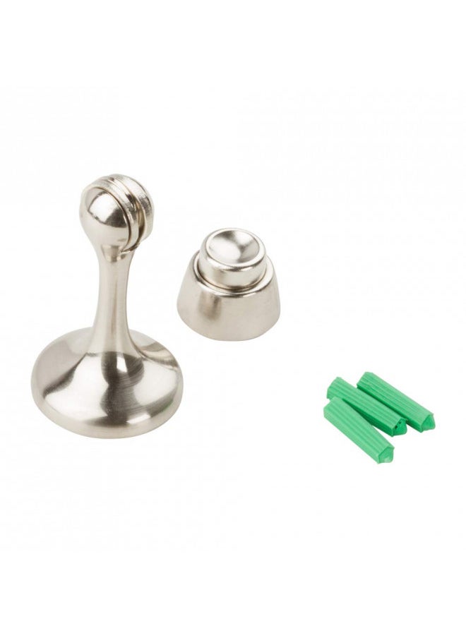 National Hardware National Hardware N328-195 V244 Magnetic Rigid Door Stop in Satin Nickel  - Image 3