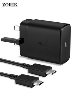 ZORIK 45W Super Fast Charger for Samsung Charger Head , Charger for Samsung Galaxy S23 Ultra S23 Plus S23 S23 S22 Ultra S22 S21 Ultra S21 S21 A54 A53 A52 A32-45W with Type-C 5A fast Cable  - Image 1