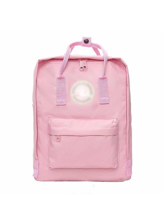 Fjallraven حقيبة ظهر مدرسية كلاسيكية للطلاب باللون الوردي