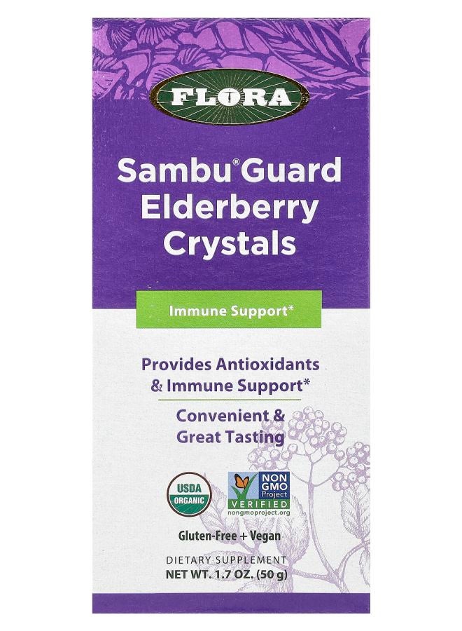 Flora Sambu Guard Elderberry Crystals 1.7 oz ( 50 g)