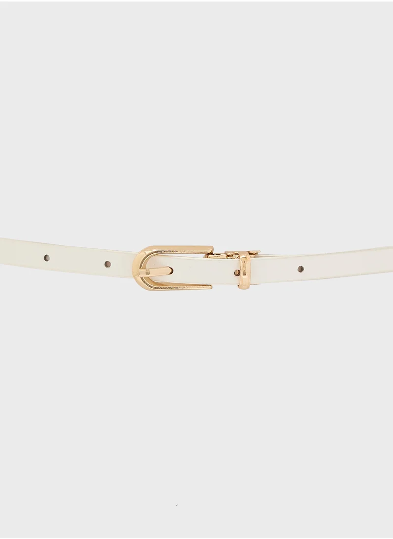 Ginger Ladies Thin Classic Belt