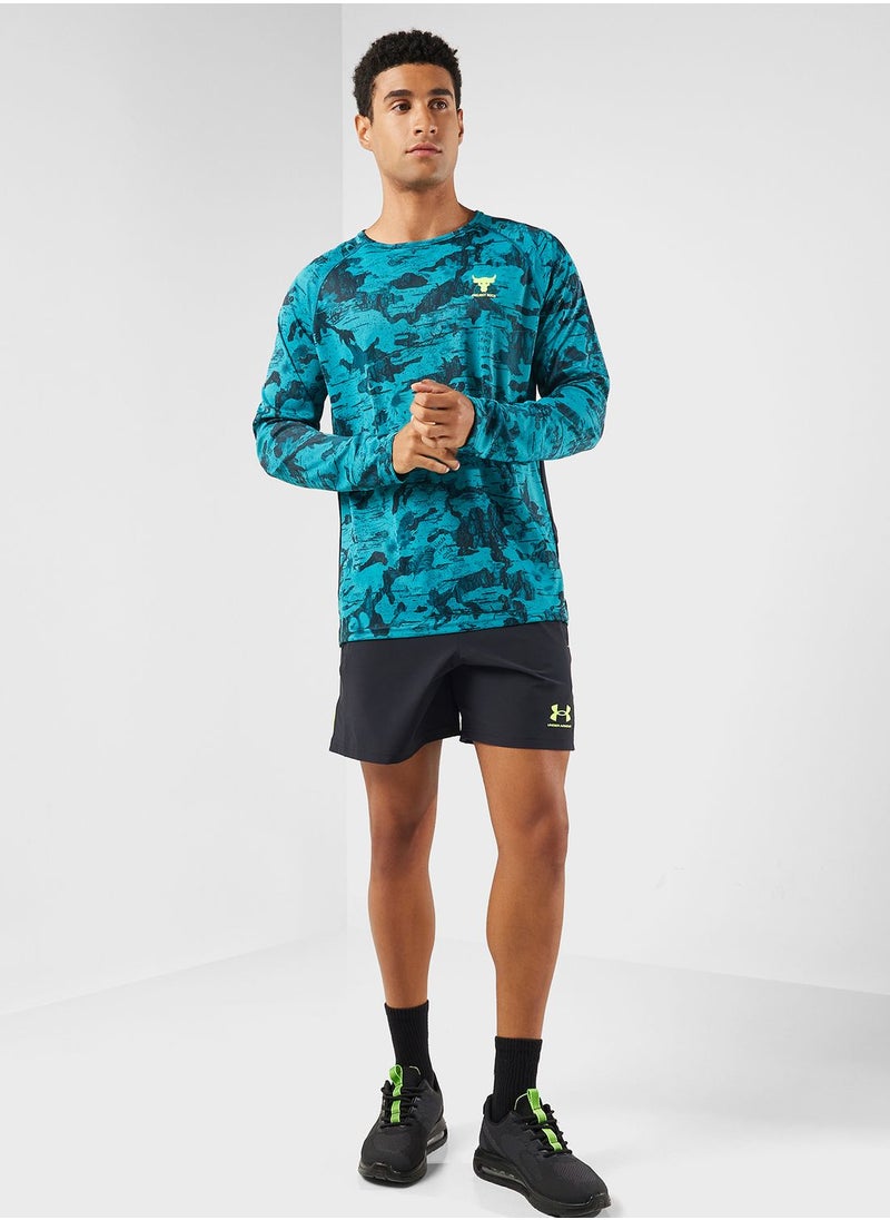 UNDER ARMOUR - Project Rock Isochill Sweatshirt - Image 1