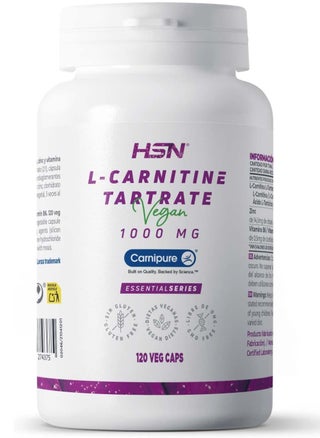 L-CARNITINE TARTRATE (Carnipure®) 1000mg - 120 veg caps - pzsku/Z02FE58B0B31C8A048C70Z/45/_/1701193000/36818a28-6f7e-4c6d-8aab-5e27b5e5f2f9