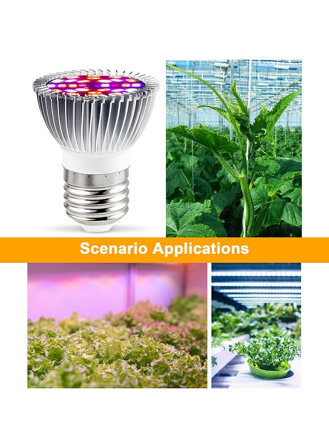 Generic E27 Lamp Head Plant Grow Light Bulb Full Spectrum Plant Light Growing Succulent Pots Lights  - Image 5