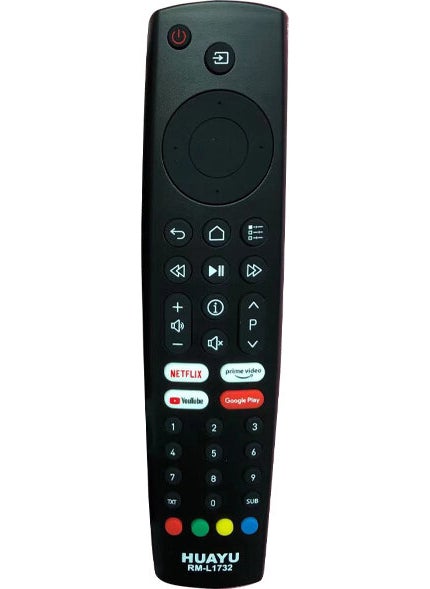 Kl RM-L1732 Arçelik-Grundig-Beko Netflix-Youtube-Google Play-Prime LCD-Led TV Remote with Video Buttons