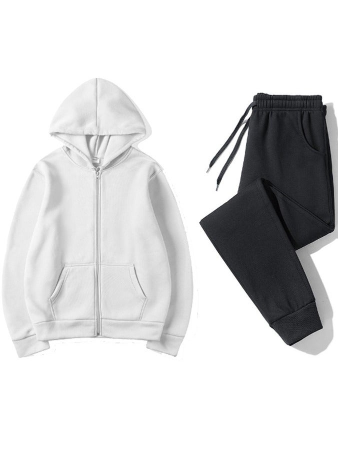 KUYING Men's Loose Sportswear And Sports Pants Two-Piece Set  - Image 1