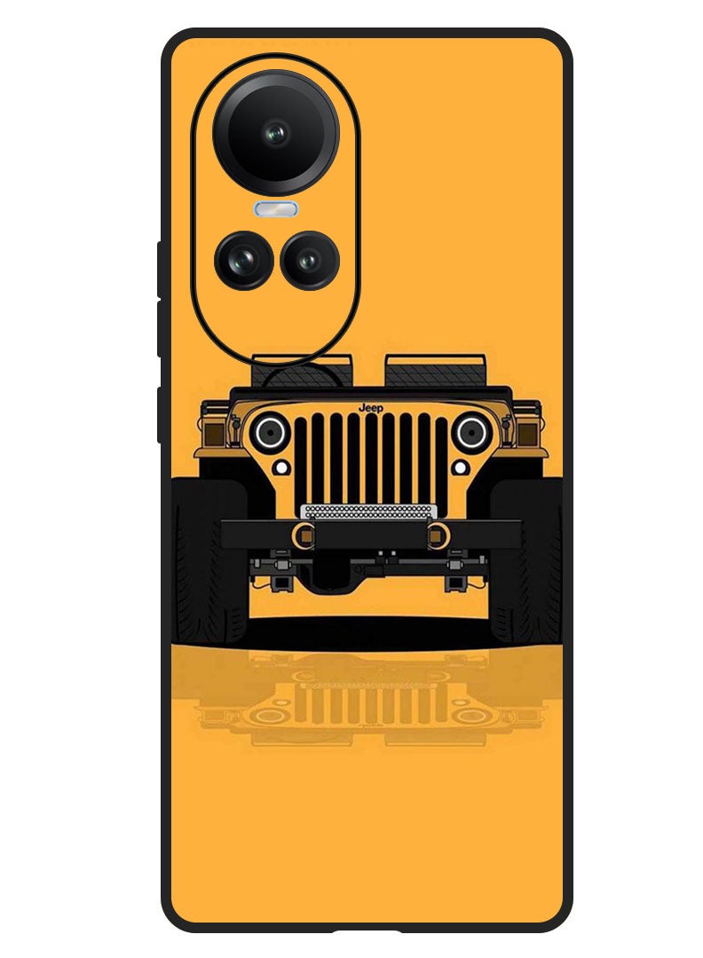 Theodor Protective Case Anti Scratch Shock Proof Bumper Cover For Oppo Reno 10/10 Pro Jeep Minimal - Image 1