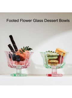 1 Pcs Ice Cream Bowls Drinking Glass Cups, Dessert Bowl Tool,Flower Petal Style Glasses, 8.5 oz, Suitable for Ice cream, Cocktails, Dessert & More - pzsku/Z02FEAD2110D43C5FF945Z/45/_/1734869674/77598db9-c690-4b03-9423-e098d4df3ac6