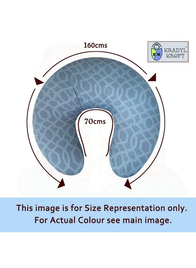 Kradyl Kroft 5In1 Baby Feeding Pillow With Detachable Cover (Pythagoras) Kk5In1 229 - Image 5