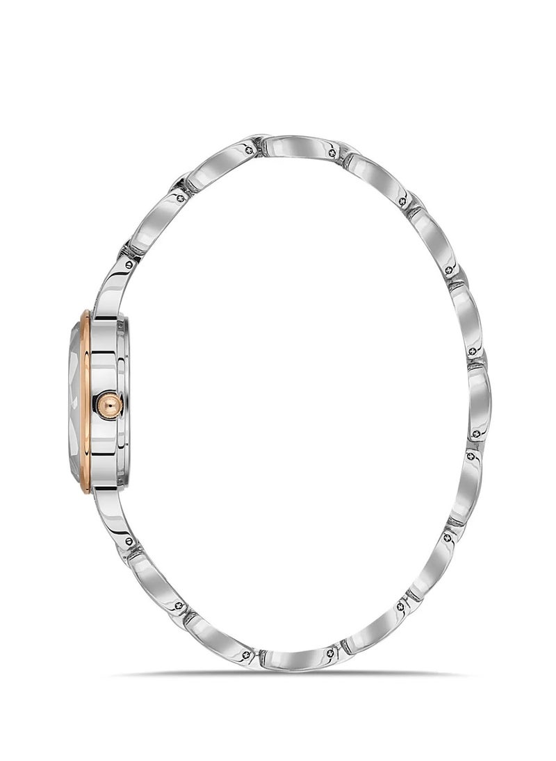 OMAX - Omax Women's Luxury Wrist Watch, Watches for Women, Stainless Watches, Steel Silver Band, Grey Analog Dial, Waterproof Watch, 1 Year Warranty - Image 1