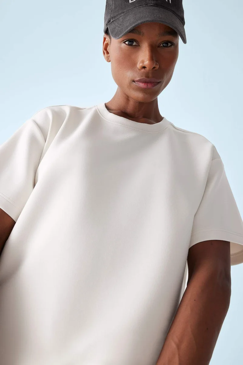 ديفاكتو DeFactoFit Oversize Fit Sports Modal T-Shirt