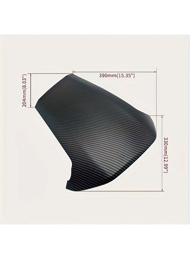 ABS Carbon Fiber Black Car Interior Dashboard Cover Trim For Civic 10th Gen 2016 2017 2018 2019 2020 2021 Accessories Parts - Image 2
