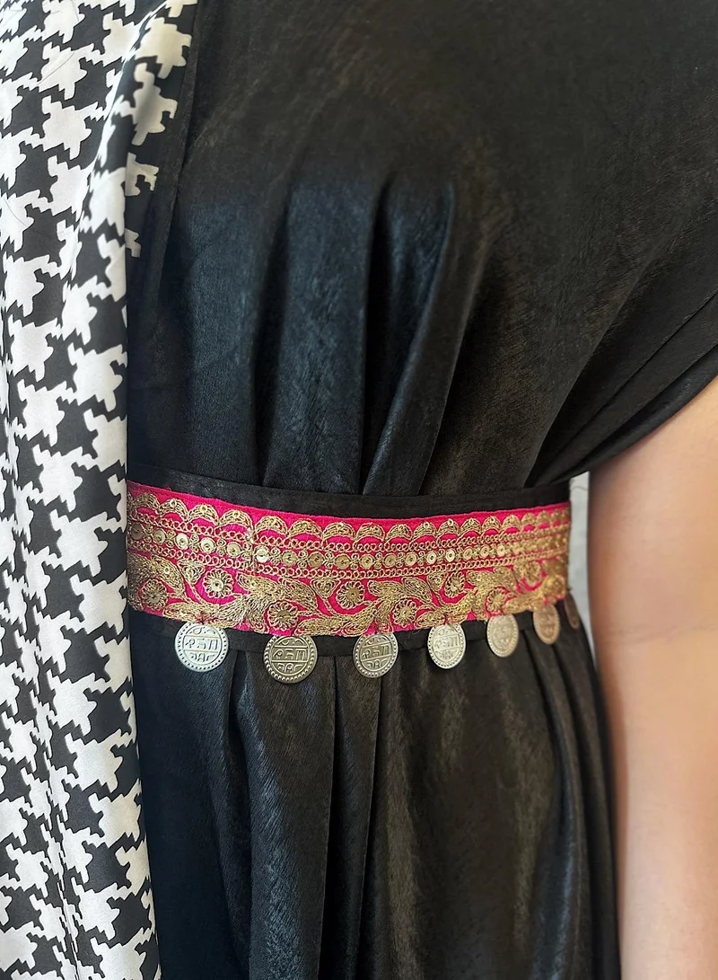 ECSTACY Black Side fit Kaftan