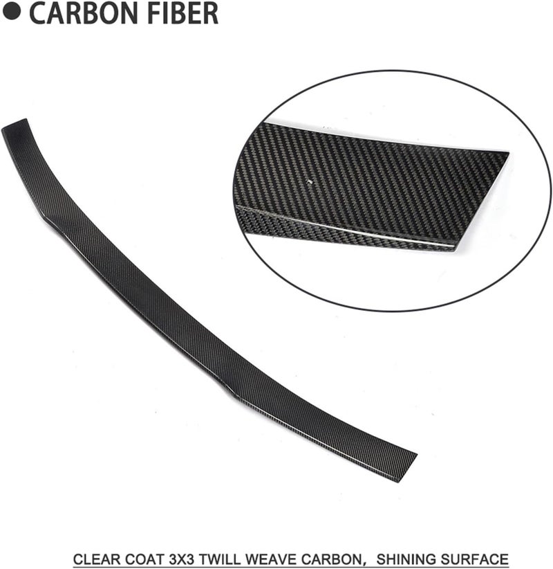 Wivplex Carbon Fiber Rear Spoiler for Ford Mustang 2015-2017 - Image 2