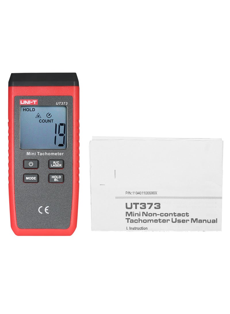 UNI-T UNI-T UT373 Handheld LCD Digital Tachometer Speedometer Tach Meter Measuring Rang 0 ~ 99999 COUNT - Image 4