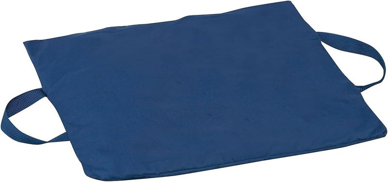 DMI Seat Cushion for Support on Wheelchairs Office Chairs Dining Chairs and Stadium Seats 16x18x2 Inches Gel Foam PolyesterCotton Cover