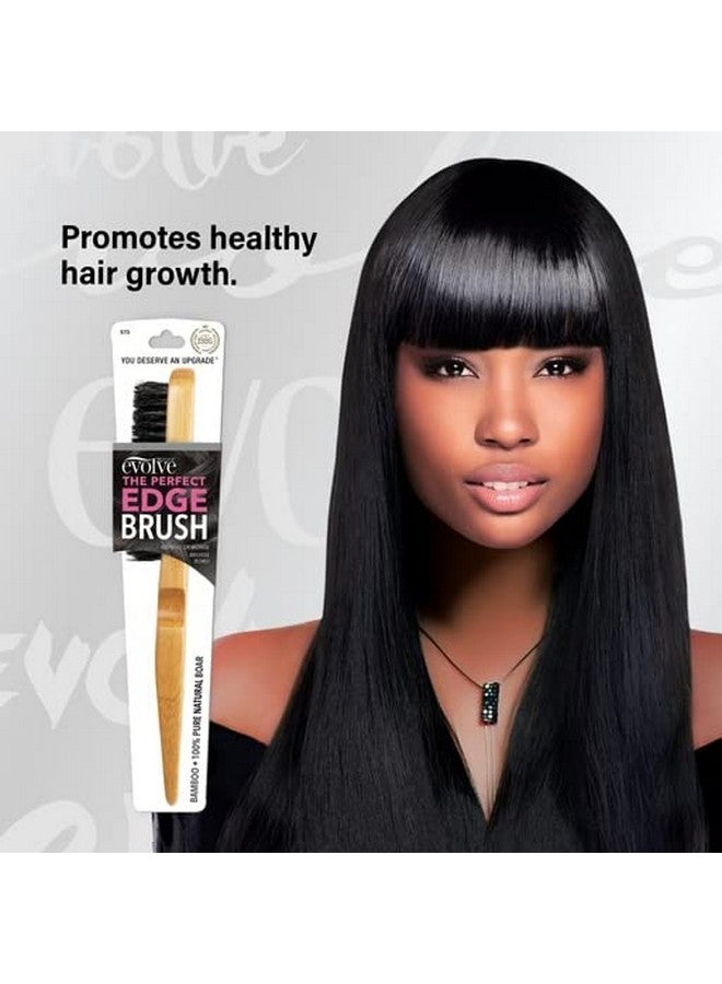 Evolve Perfect Edge Brush, BLACK,BROWN, 1 Count (Pack of 1) - Image 4