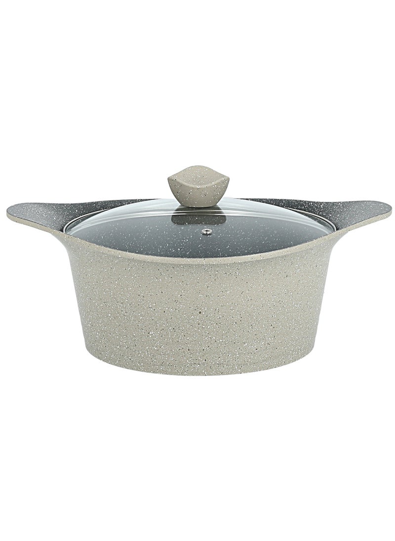 ALBERTO - 8 Pcs Cookware Set Granite - Image 1