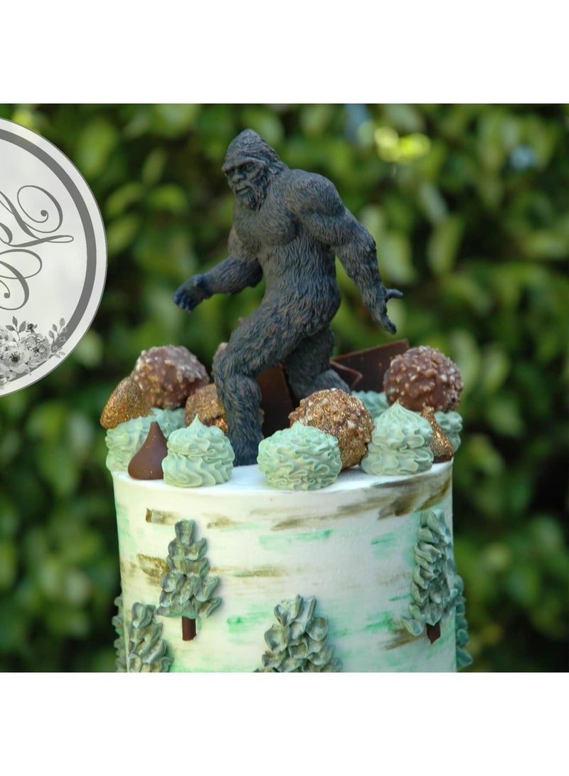 SOLARAE Bigfoot Sasquatch Statue, Resin Garden and Desktop Decoration, Indoor Desk Gift for Home and Office - Image 3