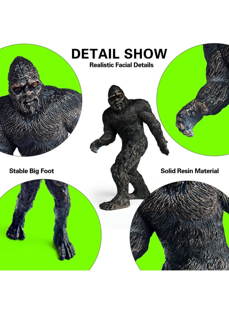 SOLARAE Bigfoot Sasquatch Statue, Resin Garden and Desktop Decoration, Indoor Desk Gift for Home and Office - Image 5