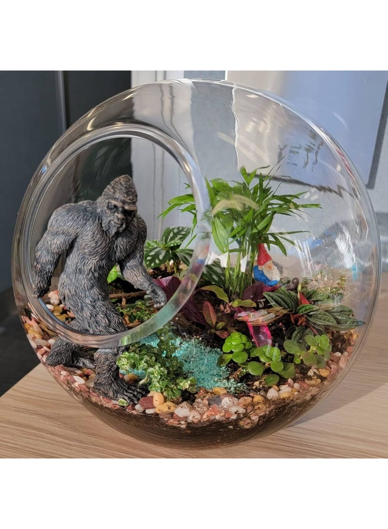 SOLARAE Bigfoot Sasquatch Statue, Resin Garden and Desktop Decoration, Indoor Desk Gift for Home and Office - Image 4