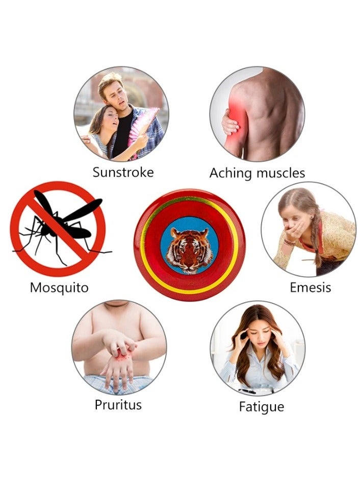 KanyeHB مرهم النمر لتسكين الآلام، مرهم لتسكين آلام المفاصل، مستخلص عشبي سريع المفعول لتسكين آلام لدغات الحشرات، زيت سريع وفعال لتخفيف آلام المفاصل والصداع وآلام المعدة والدوخة وضربة الشمس - Image 2