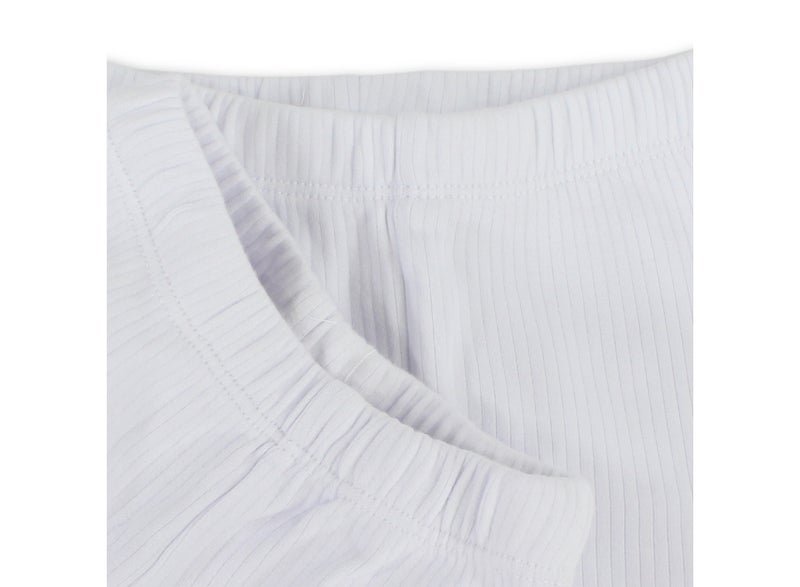 Ourkids Unisex Kids 2-Pack Thermal Pants – White - Image 2