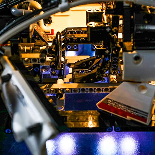 BRIKSMAX Led Lighting Kit for Technic Porsche 911 RSR - Compatible with Lego 42096 Building Blocks Model- Not Include The Lego Set (Remote-Control Version) - Image 5