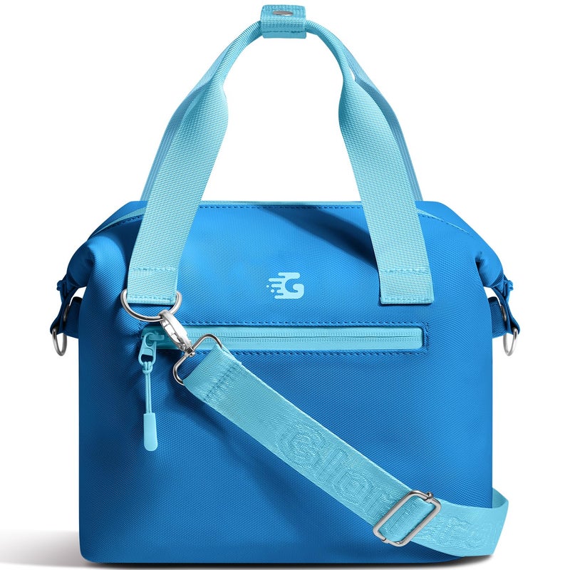 GLORIEROO Pastel Lunch Box Women Insulated Soft Waterproof Leakproof Lunch Bag Cooler Adjustable Strap BPAFree - Image 2