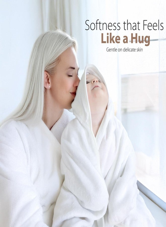 MINIBOO Hooded Baby Towels for Newborn & Toddler - Super Soft Baby Bath Towels with Hood, Highly Absorbent Viscose Made from Bamboo Hooded Towel for Boys, Girls, Newborn Essentials. - Image 5