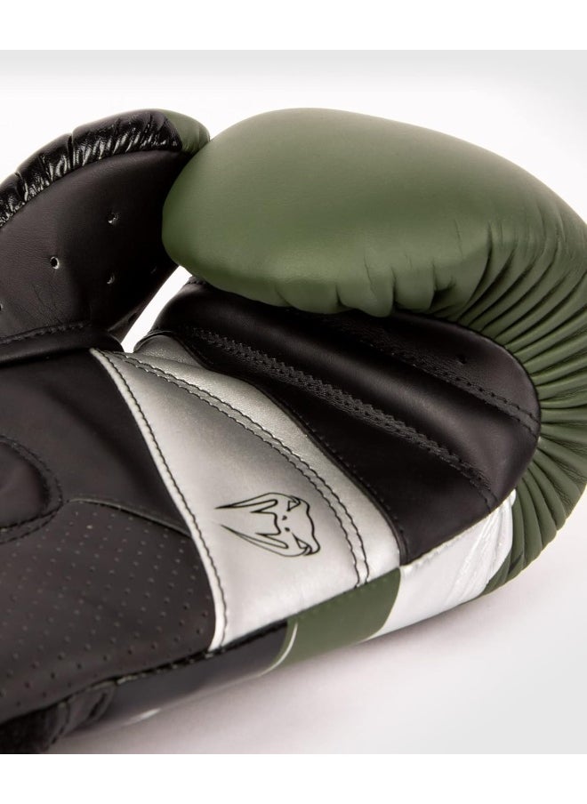 VENUM - Elite Evo Boxing Gloves Khk Slvr - Image 1