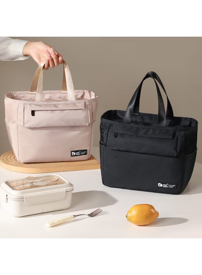 Right Away Lunch Box Bag Insulated Bento Bag With Handle For Students And Office Workers, Meal Container Storage Bag - Image 2