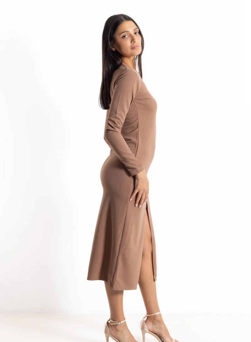 SHAPES Long Sleeve Dress