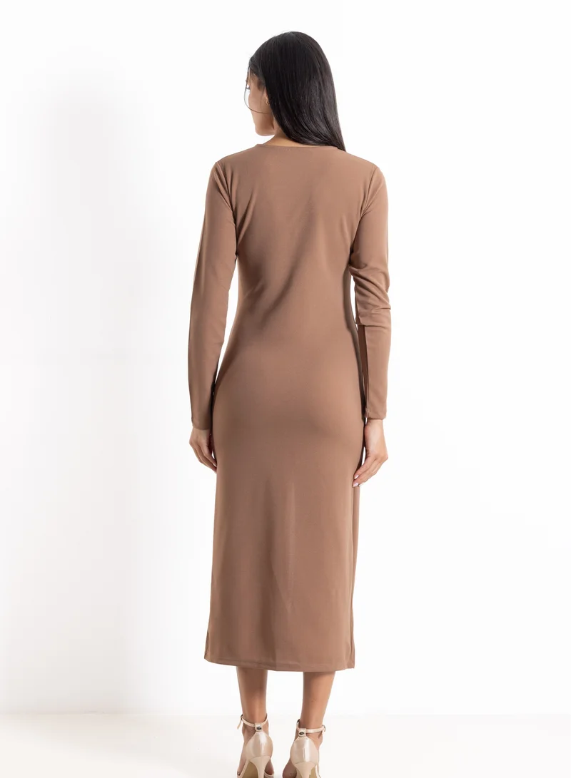 SHAPES Long Sleeve Dress