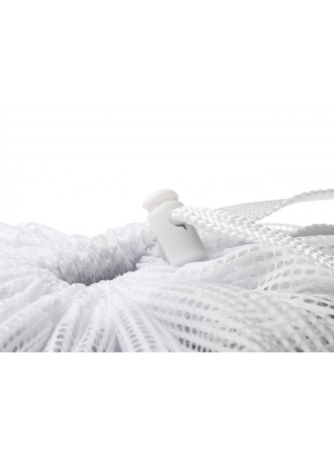 Whitmor Whitmor Mesh Laundry Bag - White  - Image 4