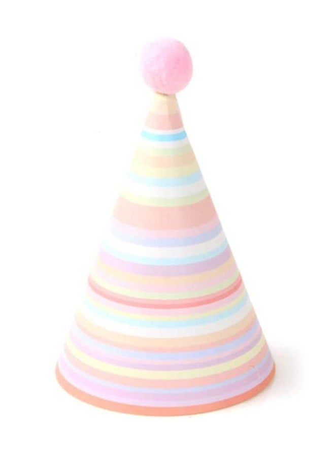 10-Piece Birthday Party Paper Cone Hats - Image 3